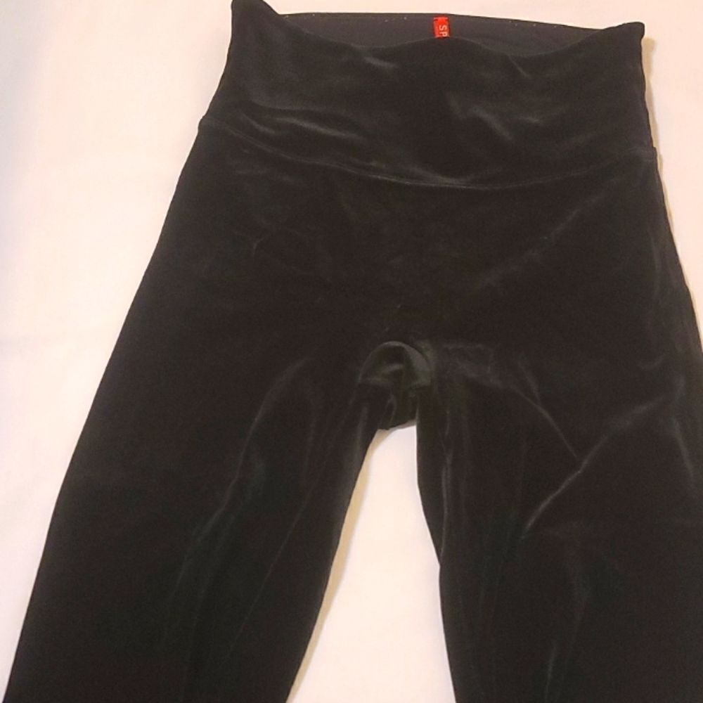Spanx velvet leggings size small